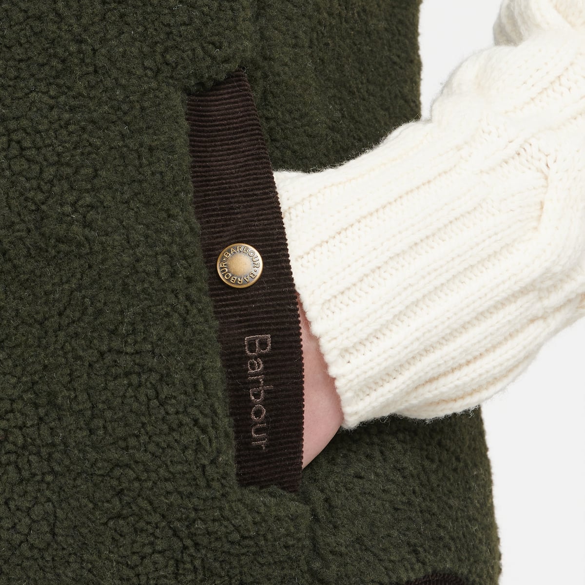 Barbour Burford Fleece Women's Gilet | Olive