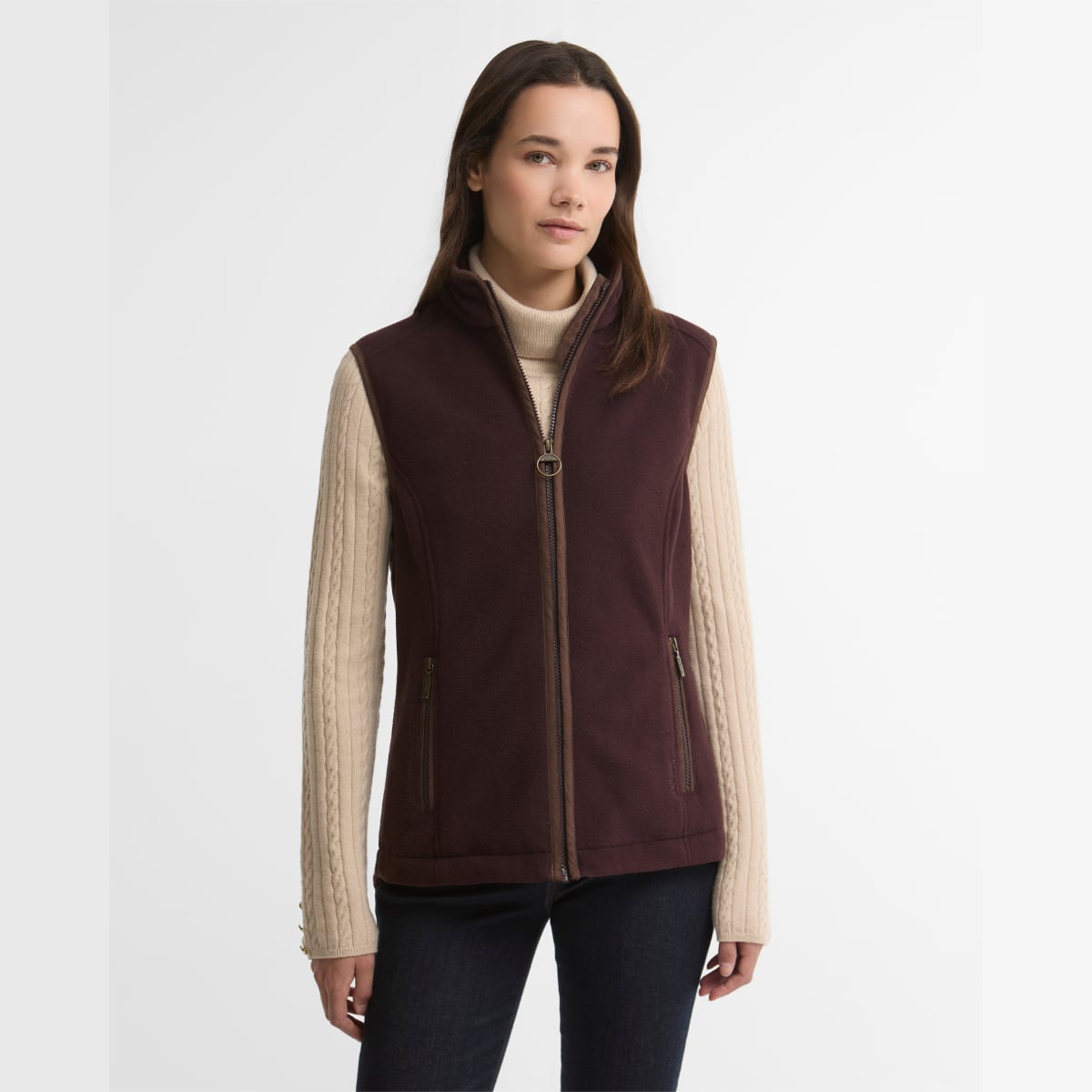 Barbour Country Colton Fleece Women's Gilet | Fig