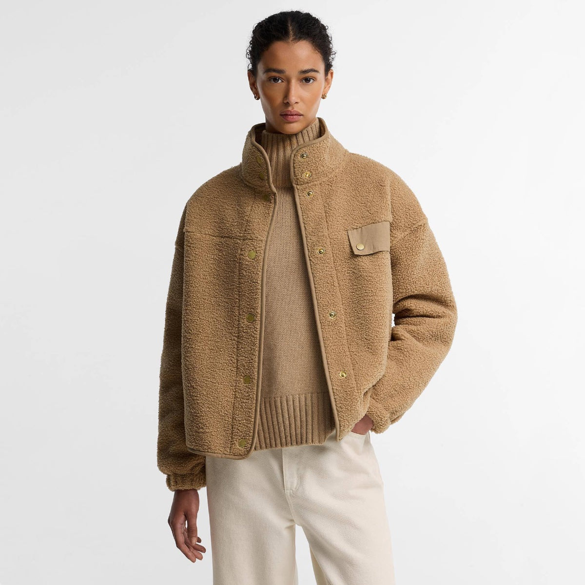 Barbour Mabel Fleece Women's Jacket | Warm Trench
