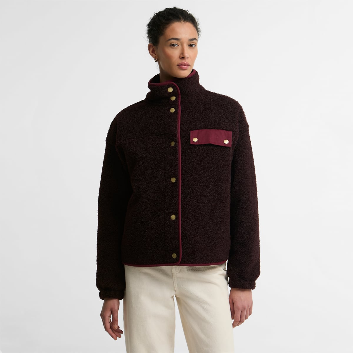 Barbour Mabel Fleece Women's Jacket | Fig