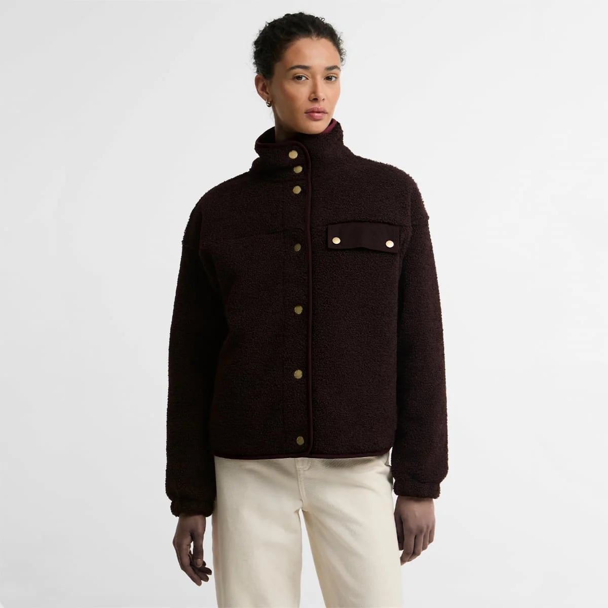Barbour Mabel Fleece Women's Jacket | Fig