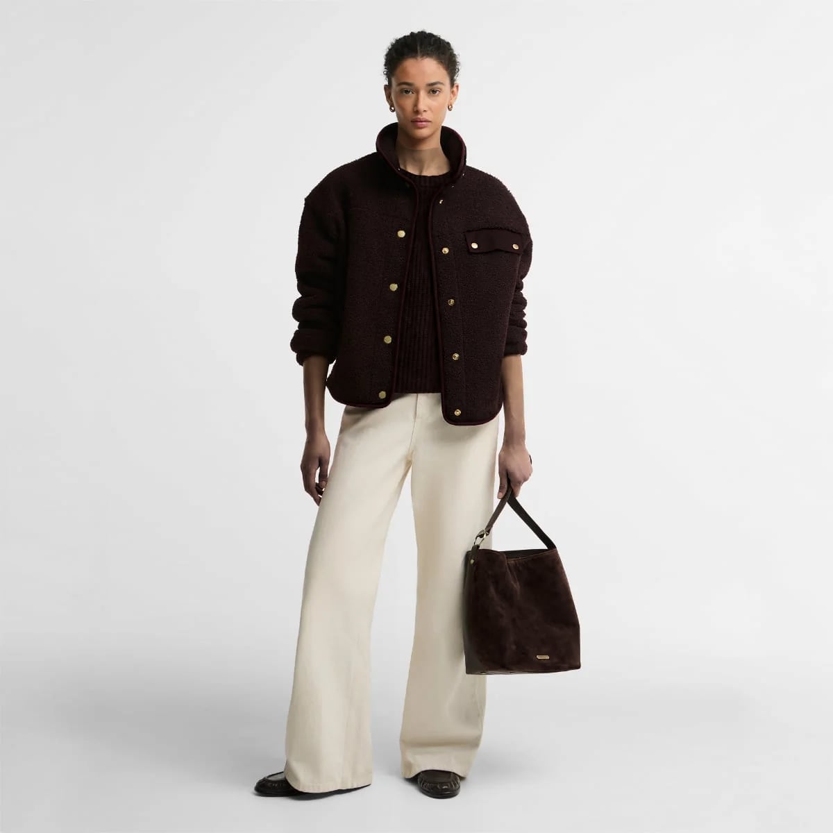 Barbour Mabel Fleece Women's Jacket | Fig