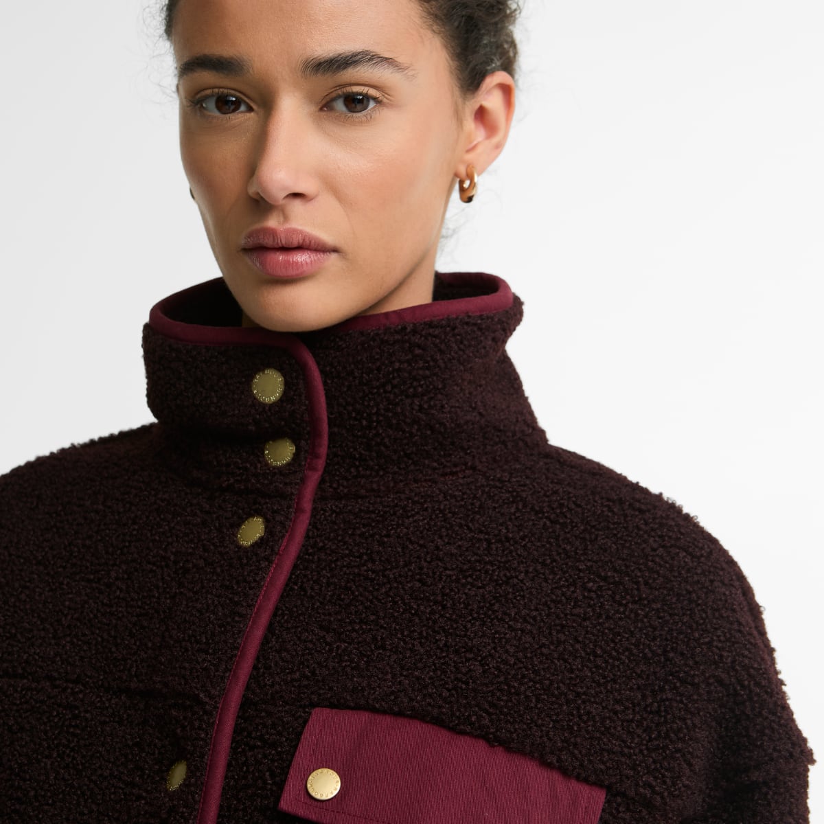Barbour Mabel Fleece Women's Jacket | Fig