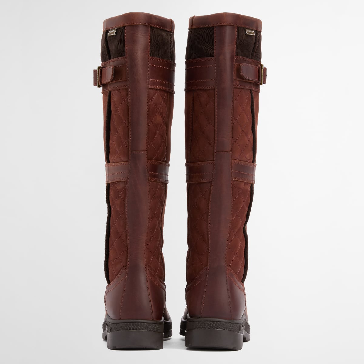 Barbour Beaconsfield Knee-High Women's Boots | Mahogony