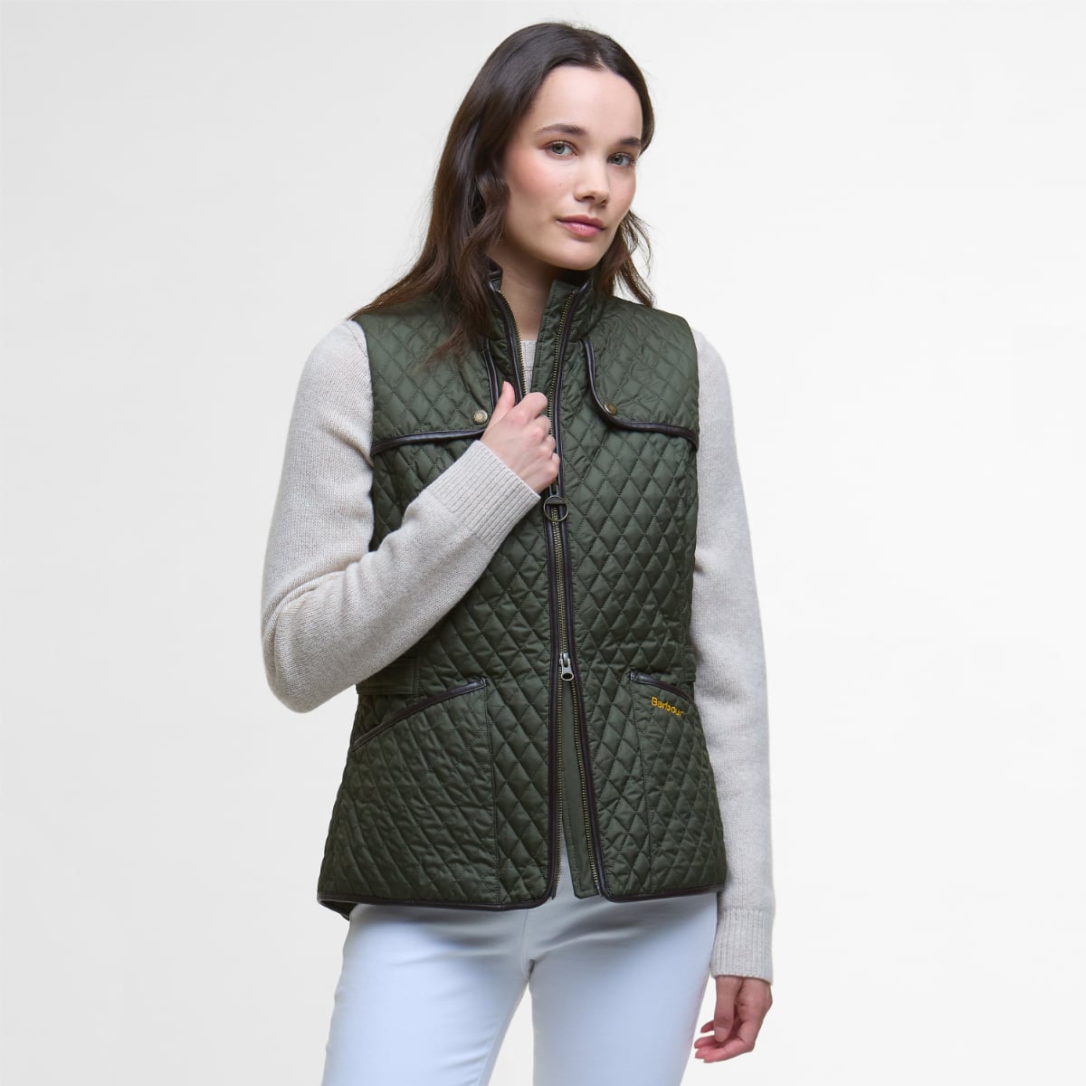 Barbour Dahlia Women's Quilted Gilet | Olive