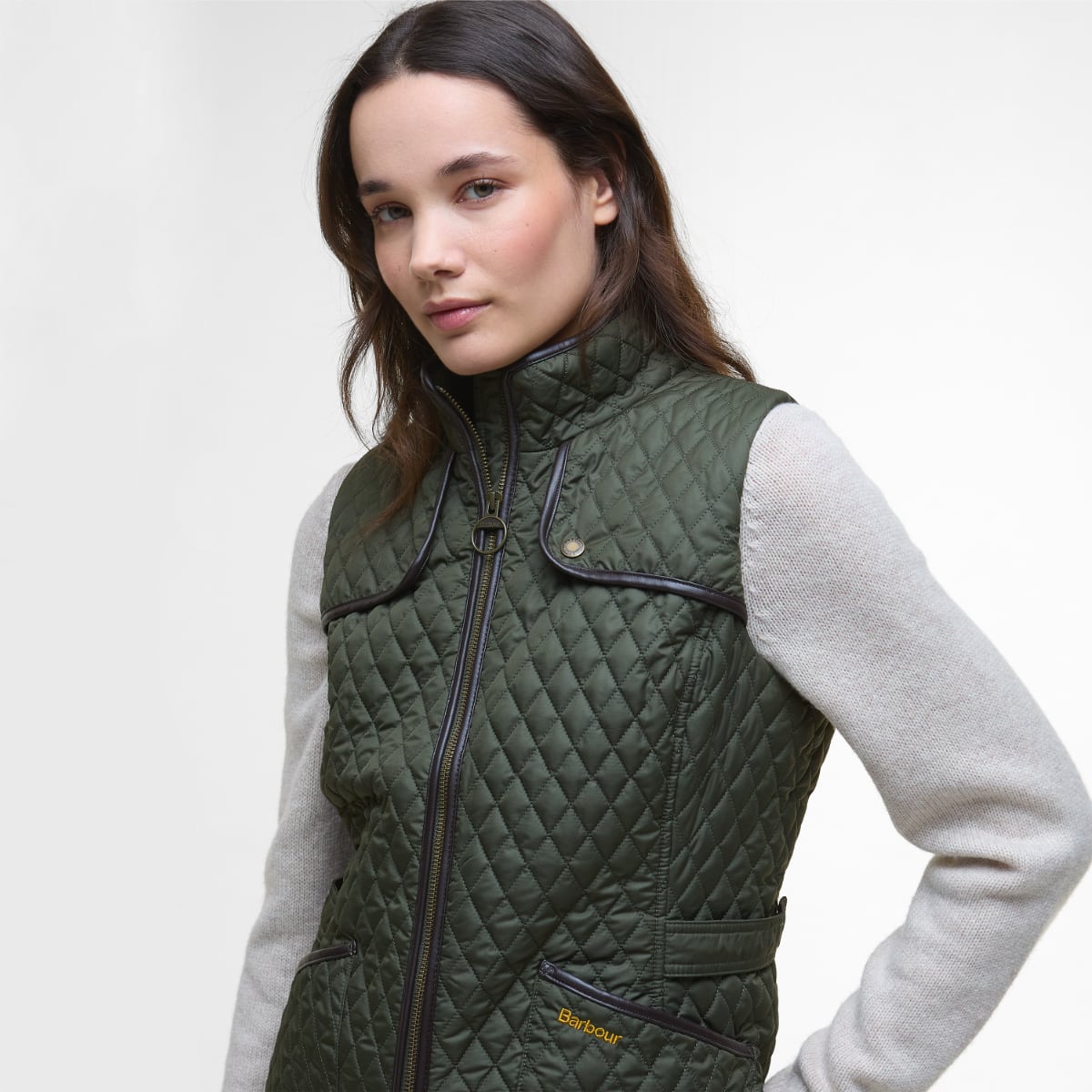 Barbour Dahlia Women's Quilted Gilet | Olive
