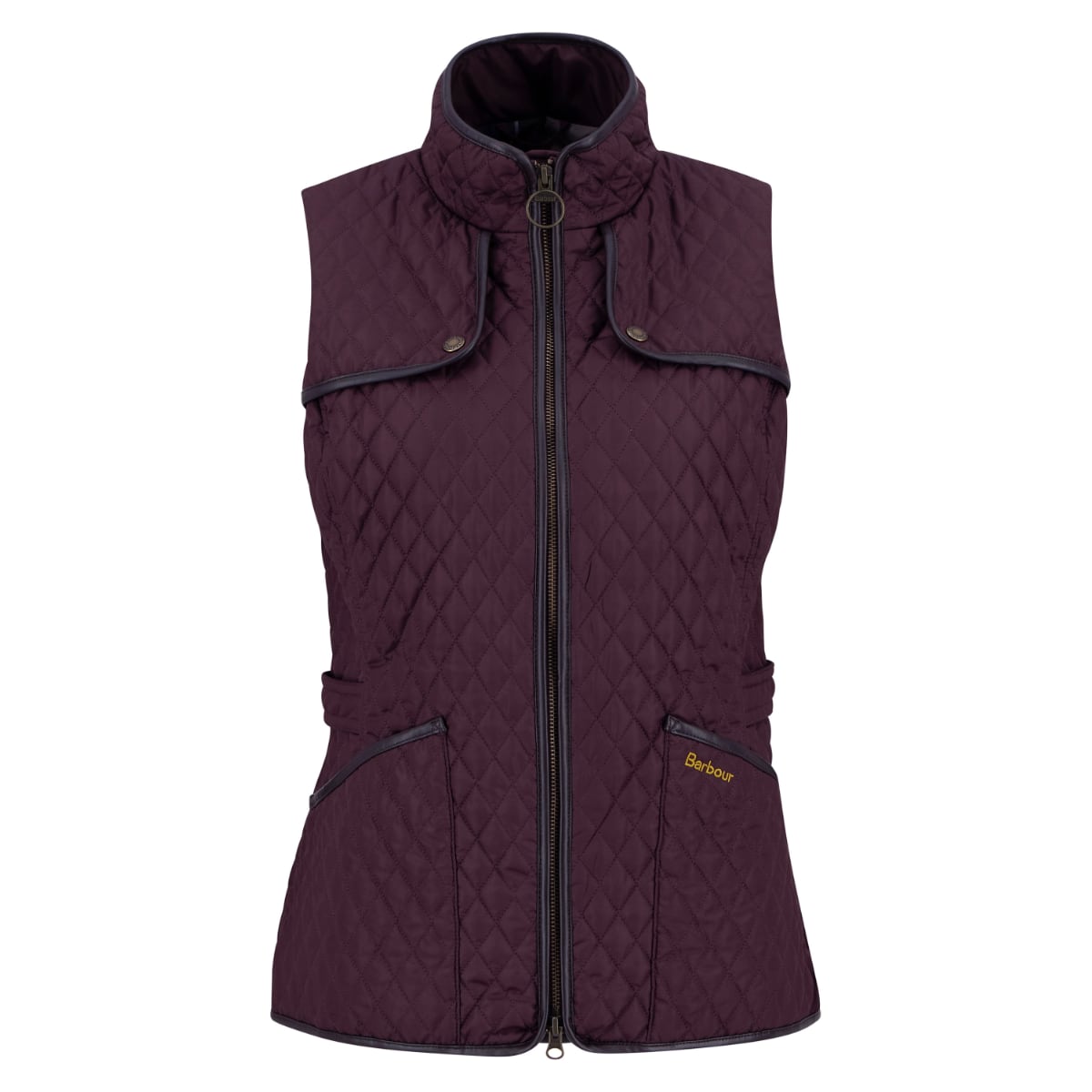 Barbour Dahlia Women's Quilted Gilet | Black Cherry