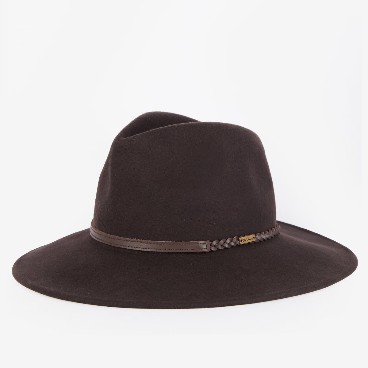 Barbour Women's Tack Fedora Hat | Chocolate-Praline