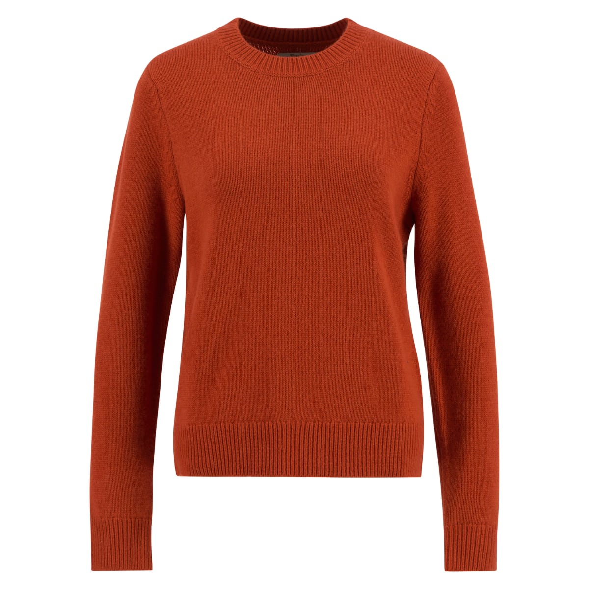 Barbour Woodhouse Crew Neck Women's Knit | Orange