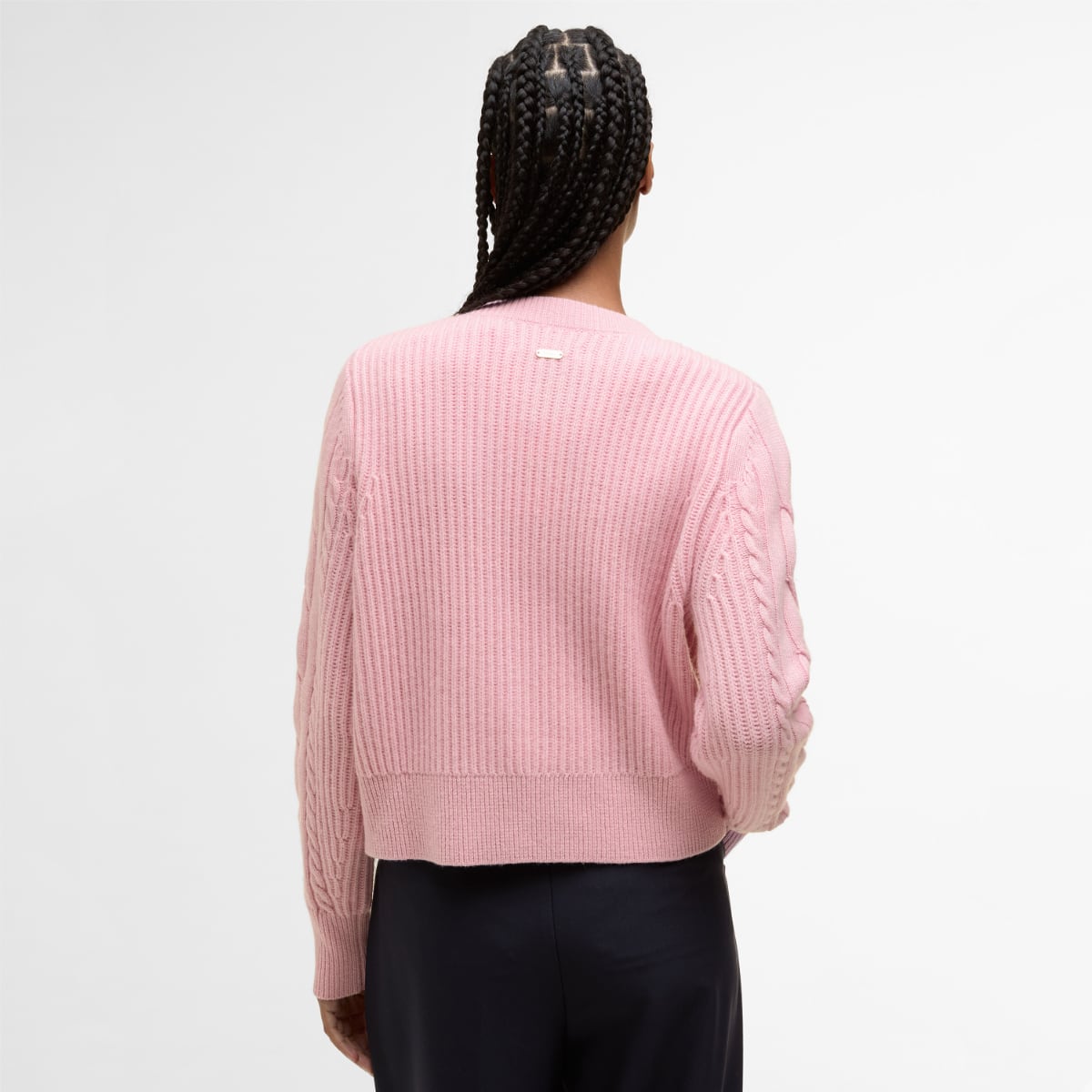 Barbour Elina Knitted Women's Cardigan | Cherry Blossom