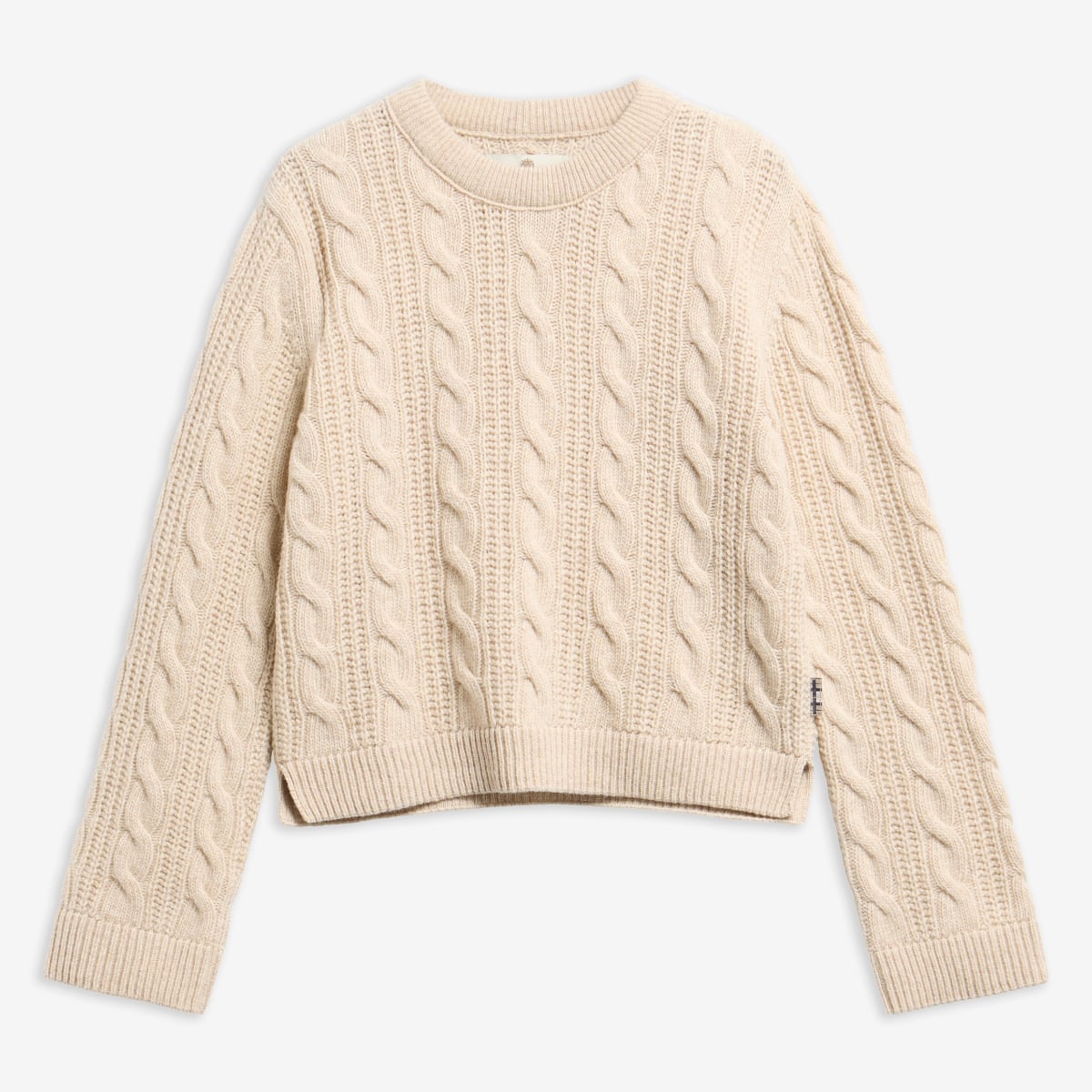 Barbour Joan Cropped Cable Knit Women's Jumper | Birch