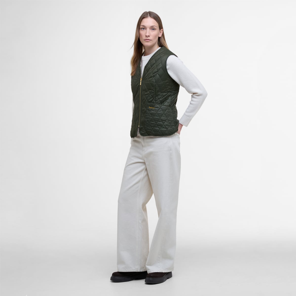 Barbour Markenfield Fleece Interactive Women's Liner | Olive