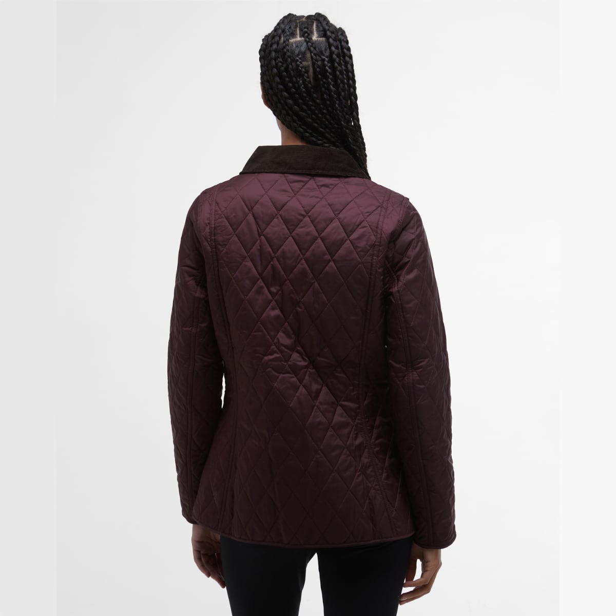 Barbour Annandale Women's Quilted Jacket | Black Cherry