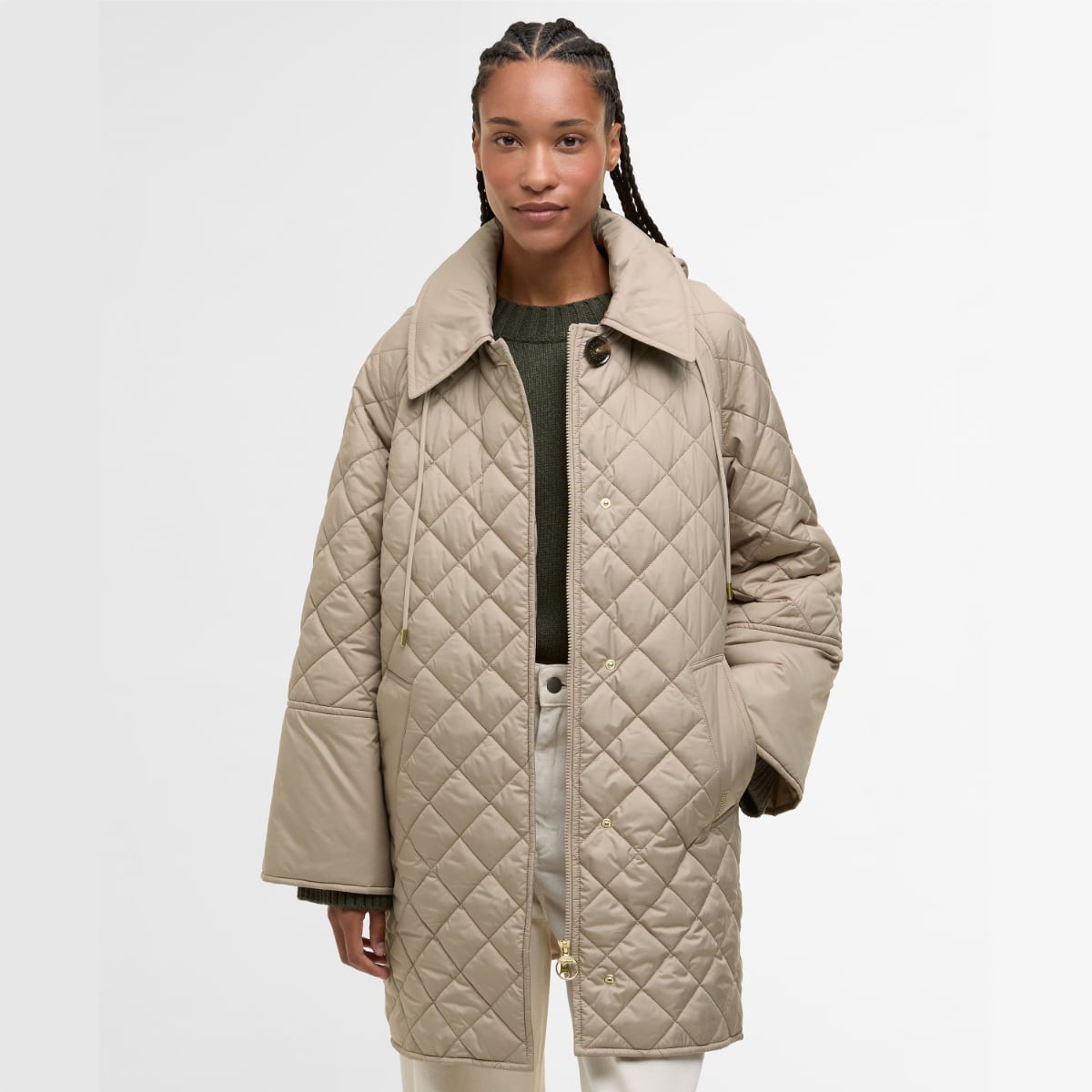 Barbour Cara Quilted Women's Jacket | Honey