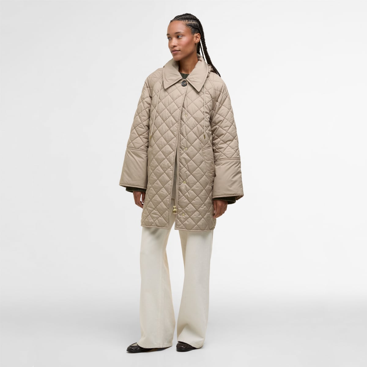 Barbour Cara Quilted Women's Jacket | Honey