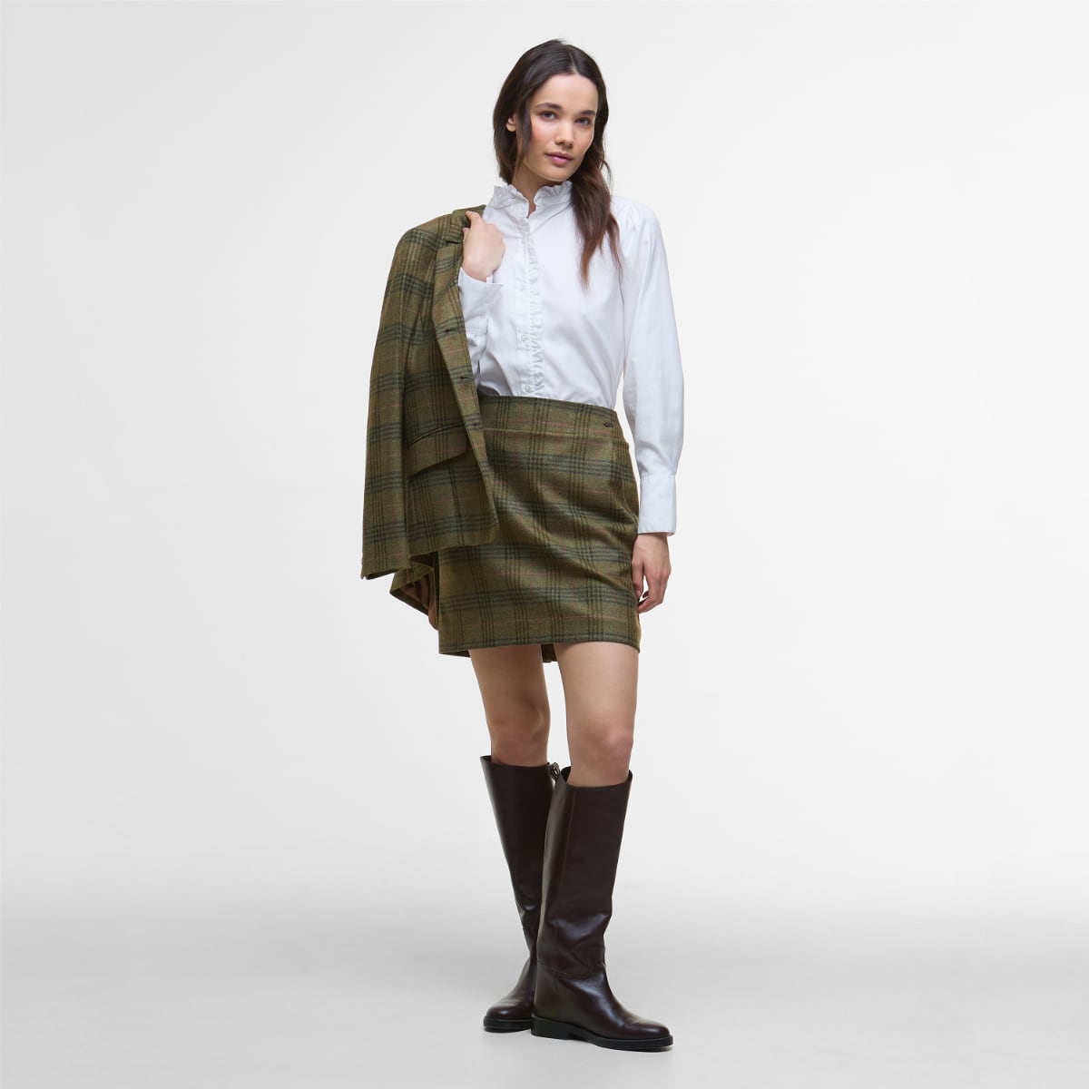 Barbour Embleton Women's Long-Sleeved Shirt | White