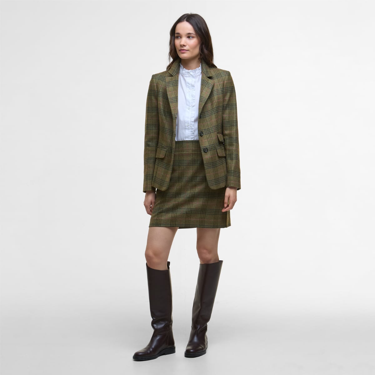 Barbour Bamburgh Tartan Mini Skirt Women's | Arabesque