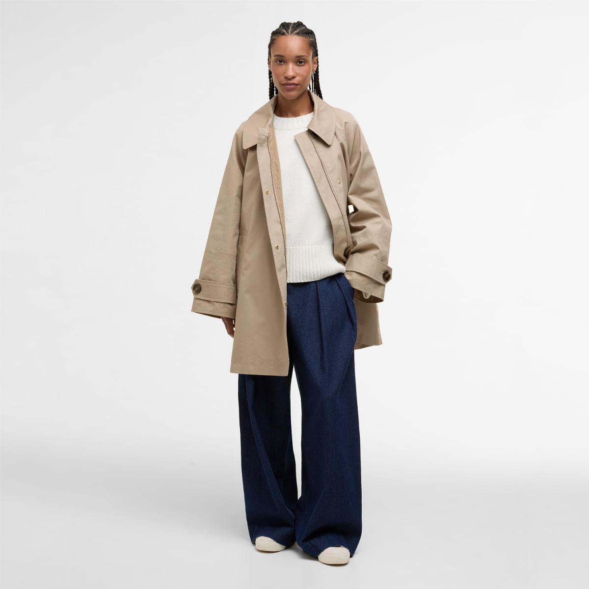 Barbour Kennedy Women's Showerproof Jacket | Honey