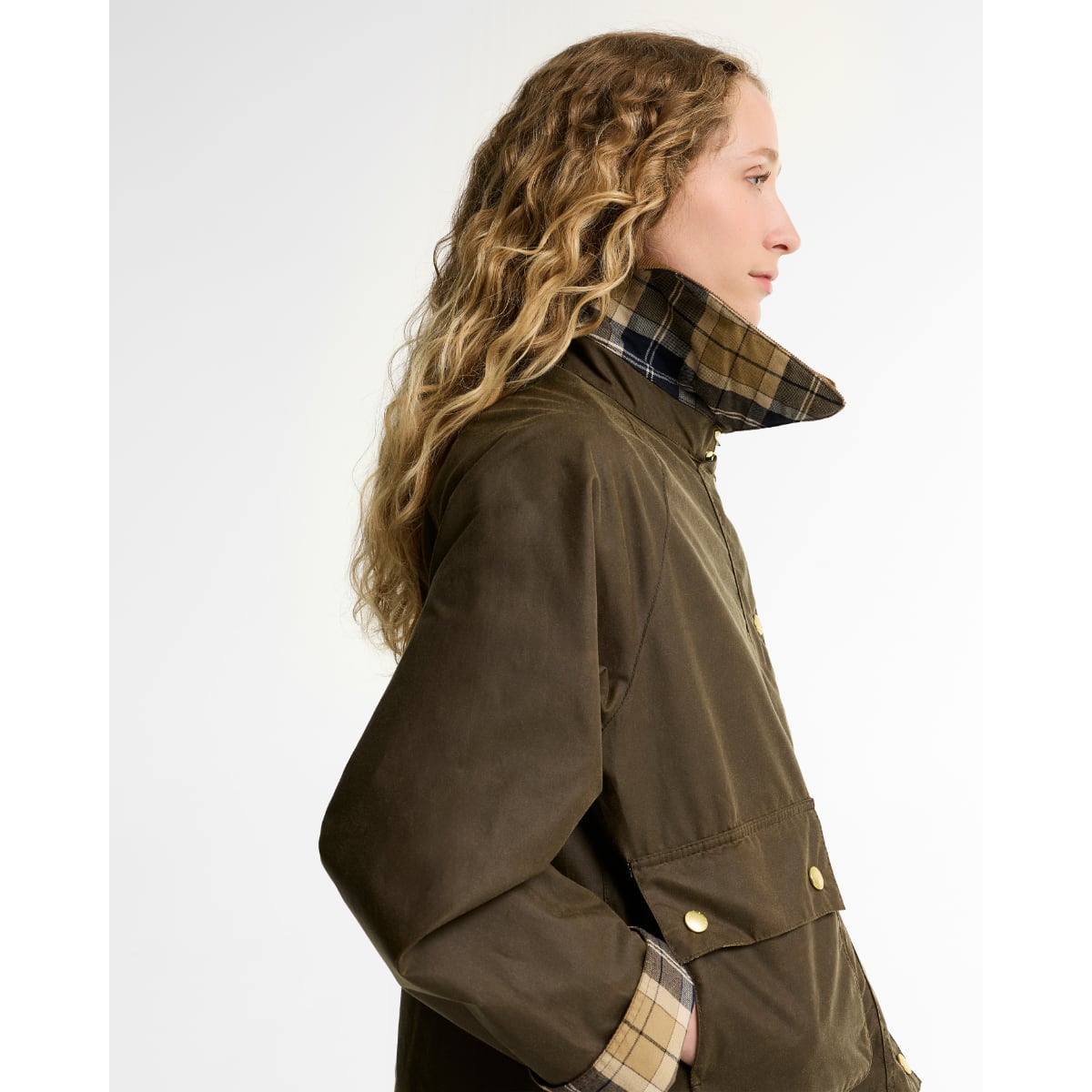 Barbour Icons Modern Spey Waxed Women's Jacket | Beech/Birchwood