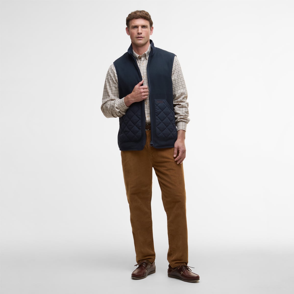 Barbour Lowich Fleece Men's Gilet | Navy