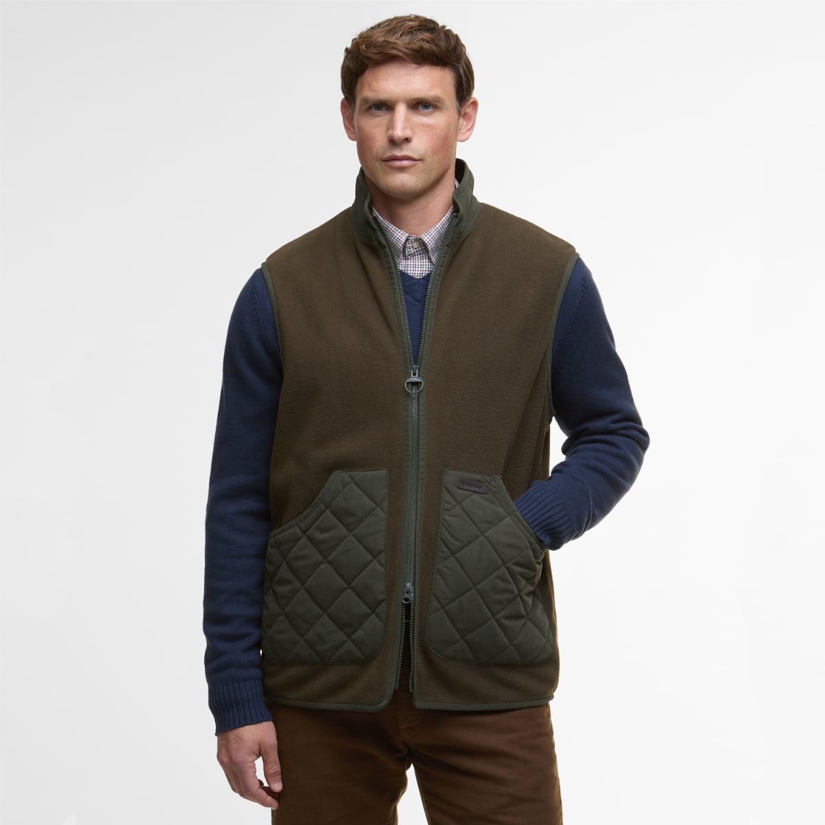 Barbour Lowich Fleece Men's Gilet | Olive