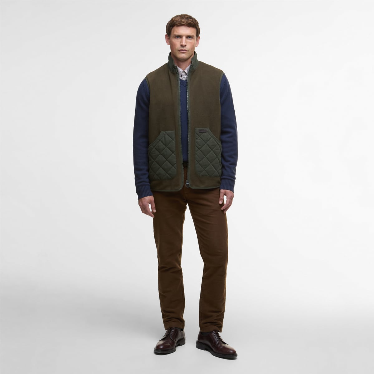 Barbour Lowich Fleece Men's Gilet | Olive