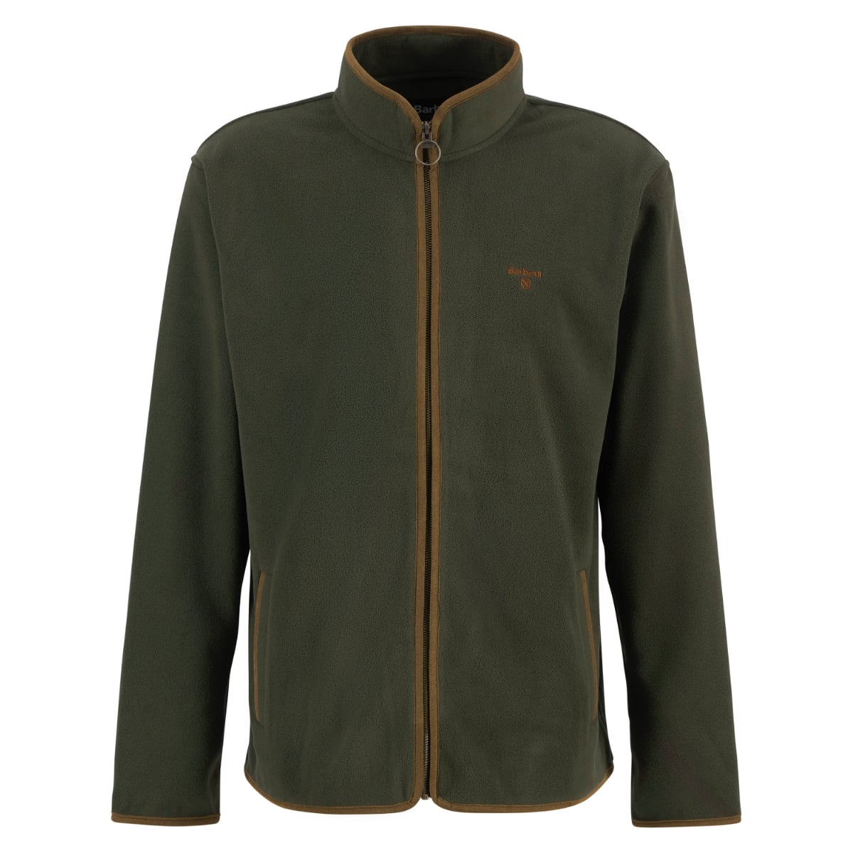 Barbour Harwood Zip-Thru Fleece Men's Jacket | Olive