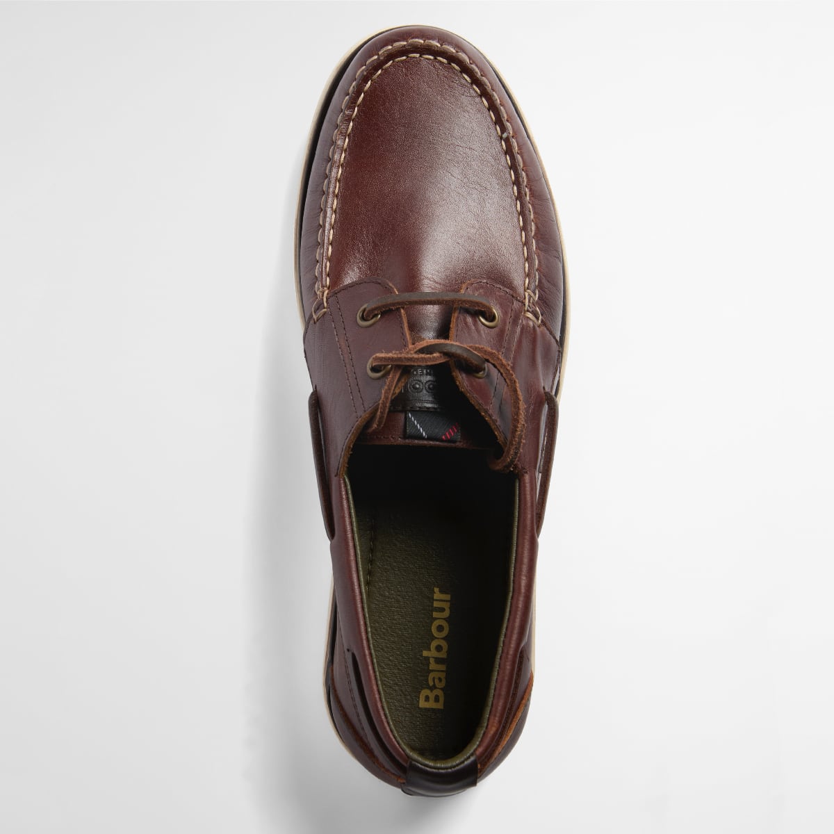 Barbour Rothley Boat Shoes | Dark Brown