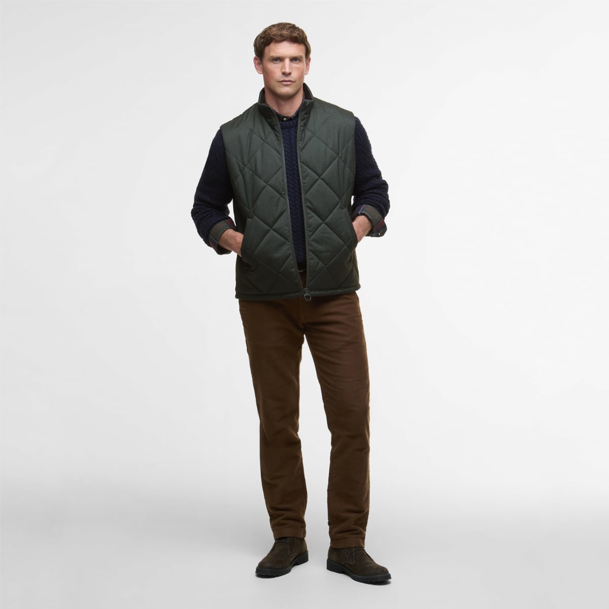 Barbour Winter Finn Men's Gilet | Olive