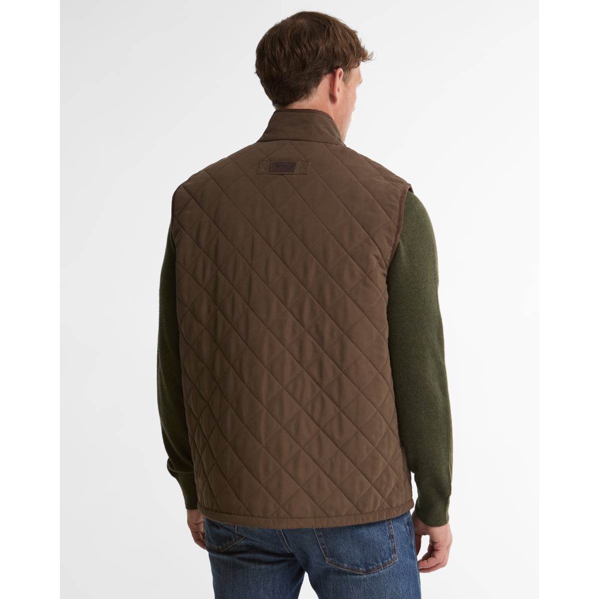Barbour Rosley Polarquilt Men's Gilet | Dark Olive