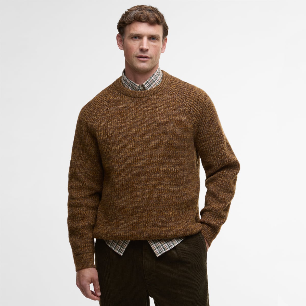 Barbour Horseford Crew Neck Sweater | Copper