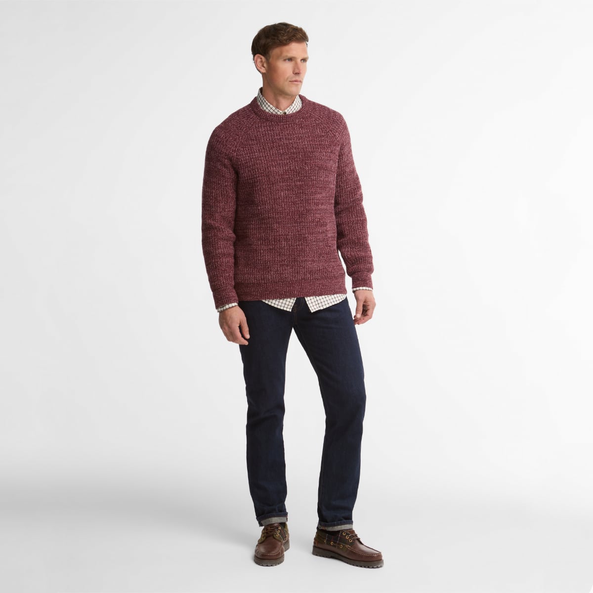 Barbour Horseford Crew Neck Sweater | Mauve
