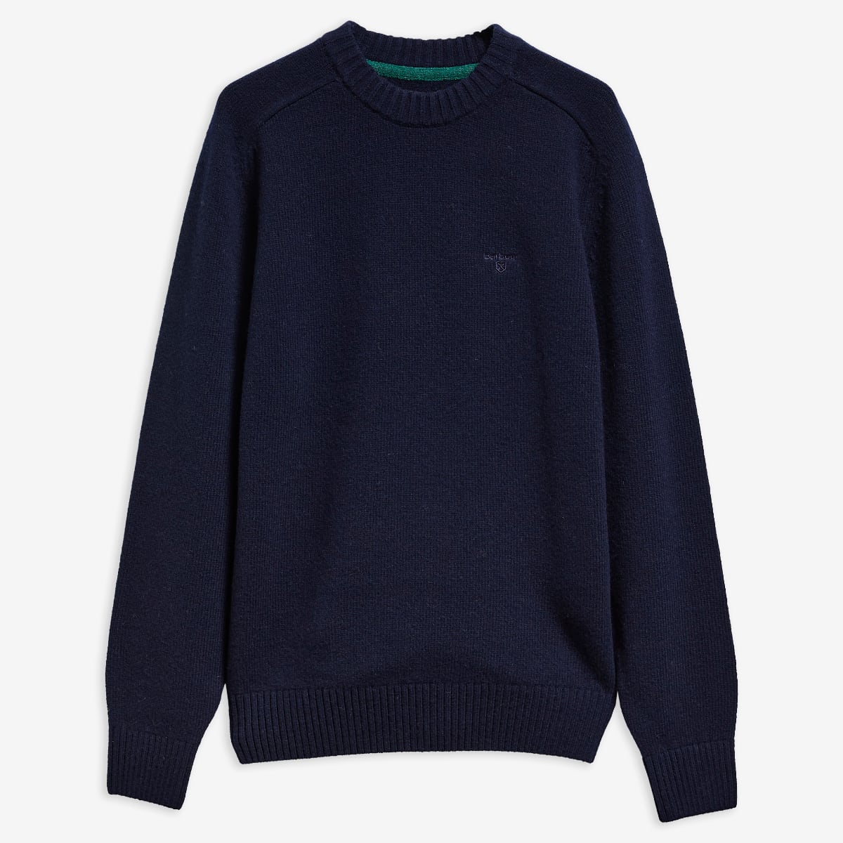 Barbour Newtown Crew Neck Men's Sweater | Navy