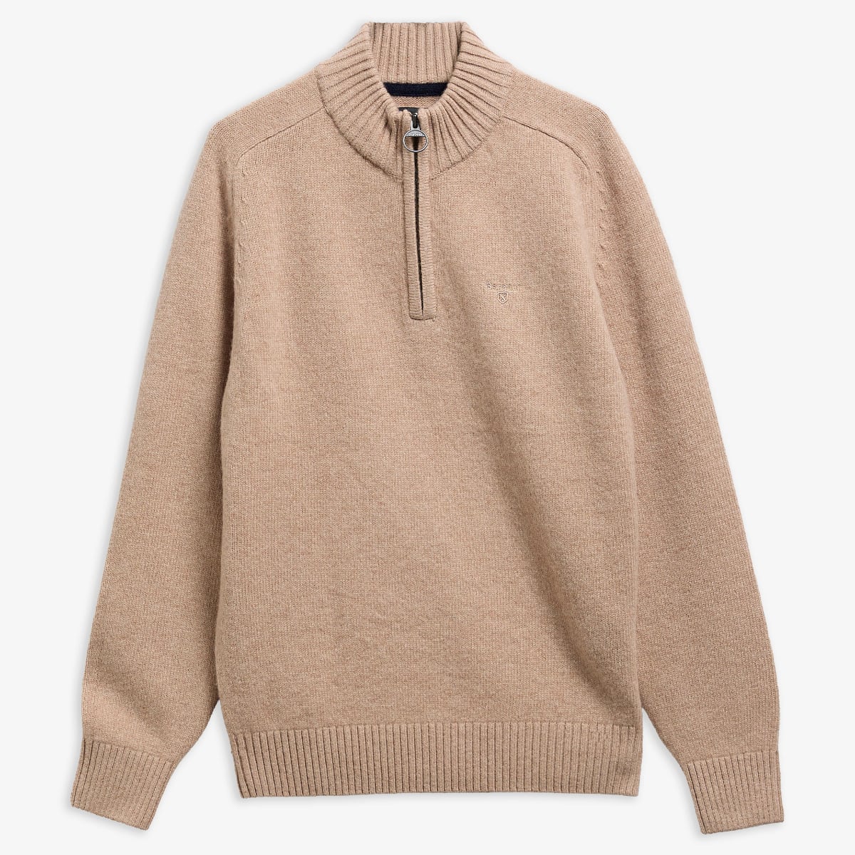 Barbour Newtown Half-Zip Men's Sweater | Washed Stone