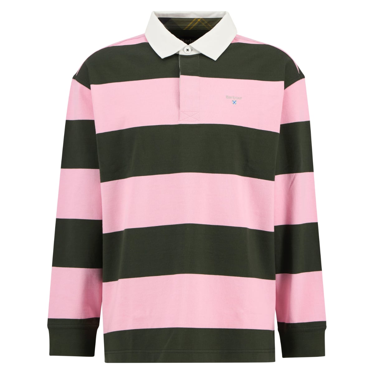 Barbour Broome Men's Rugby Shirt | Pink