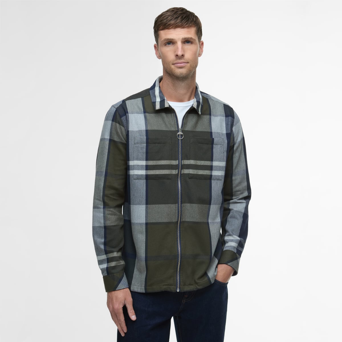 Barbour Lannich Men's Overshirt | Fernwood Tartan