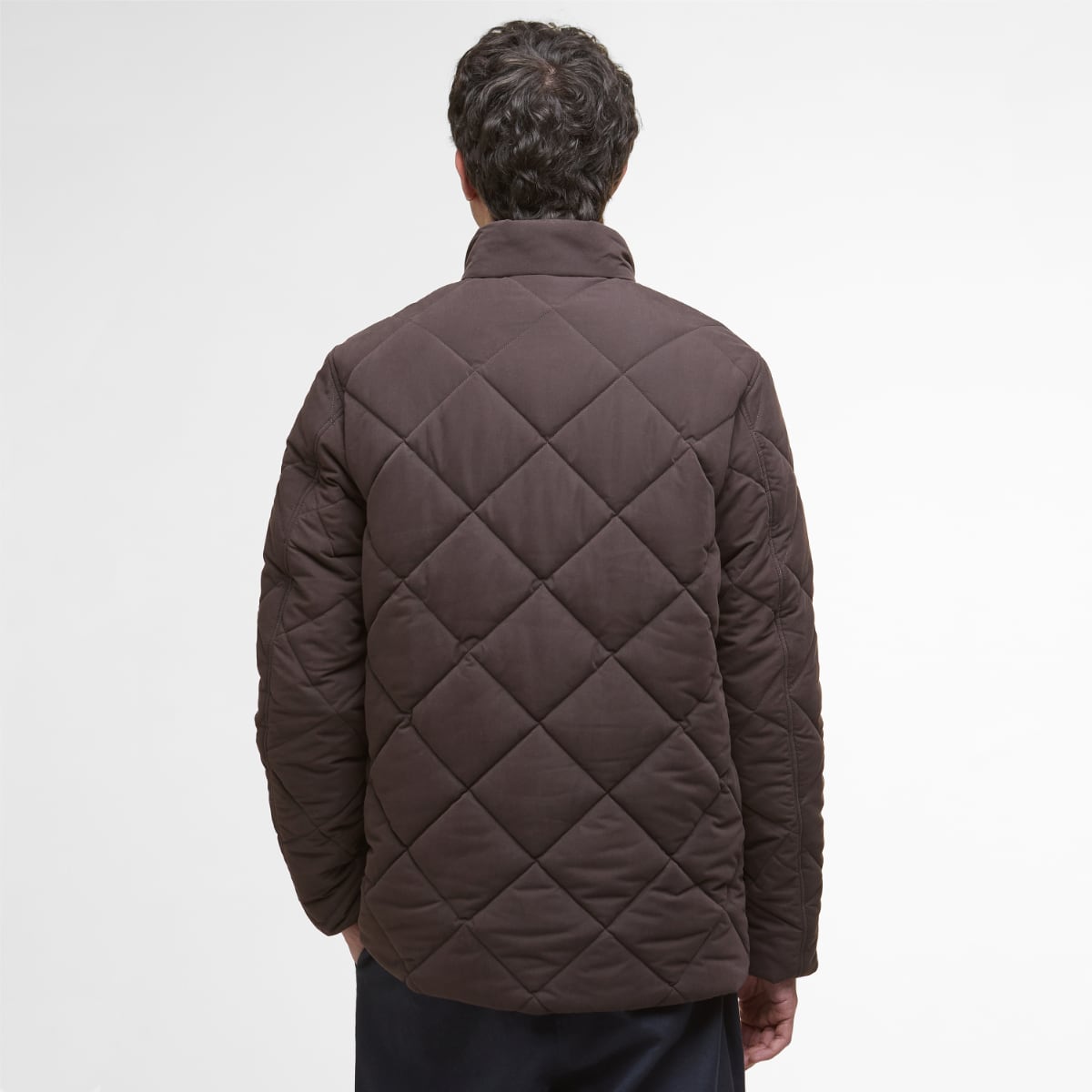 Barbour Winter Chelsea Quilted Men's Jacket | Black Oak