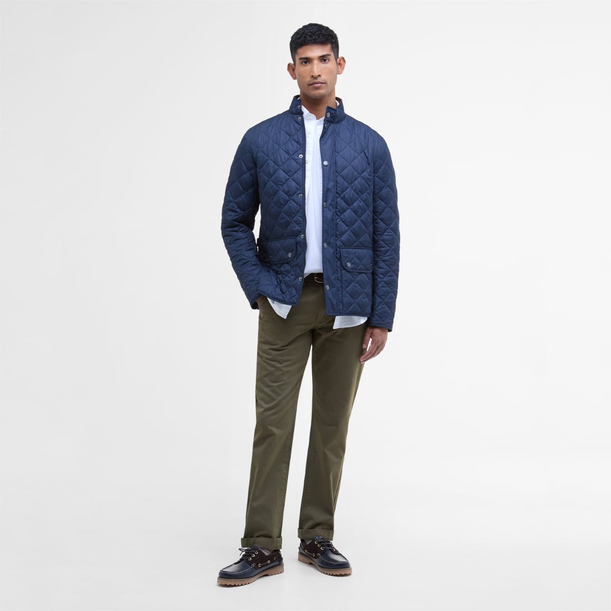 Barbour Lowerdale Quilted Men's Jacket | Navy