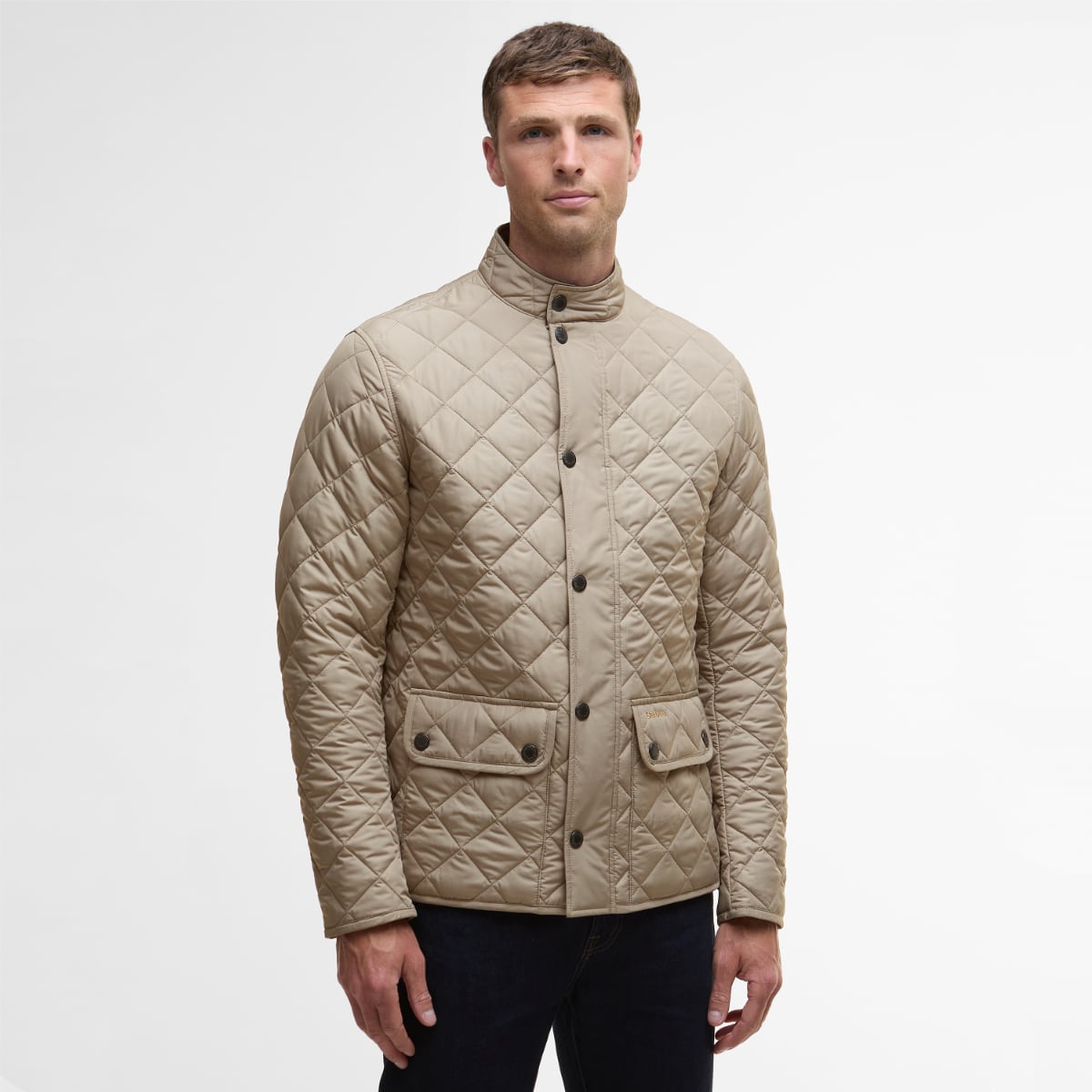 Barbour Lowerdale Quilted Men's Jacket | Washed Stone
