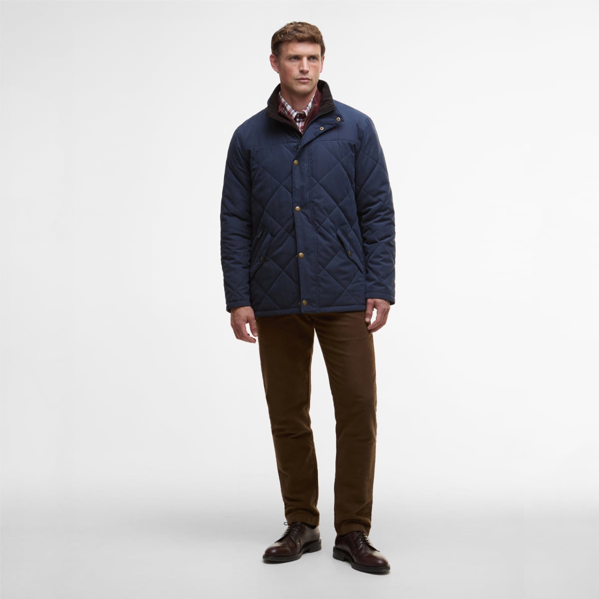 Barbour Elter Quilted Men's Jacket | Navy