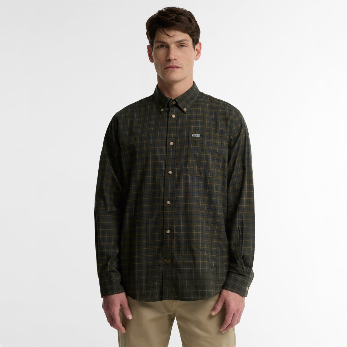 Barbour Bank Regular Fit Men's Shirt | Olive