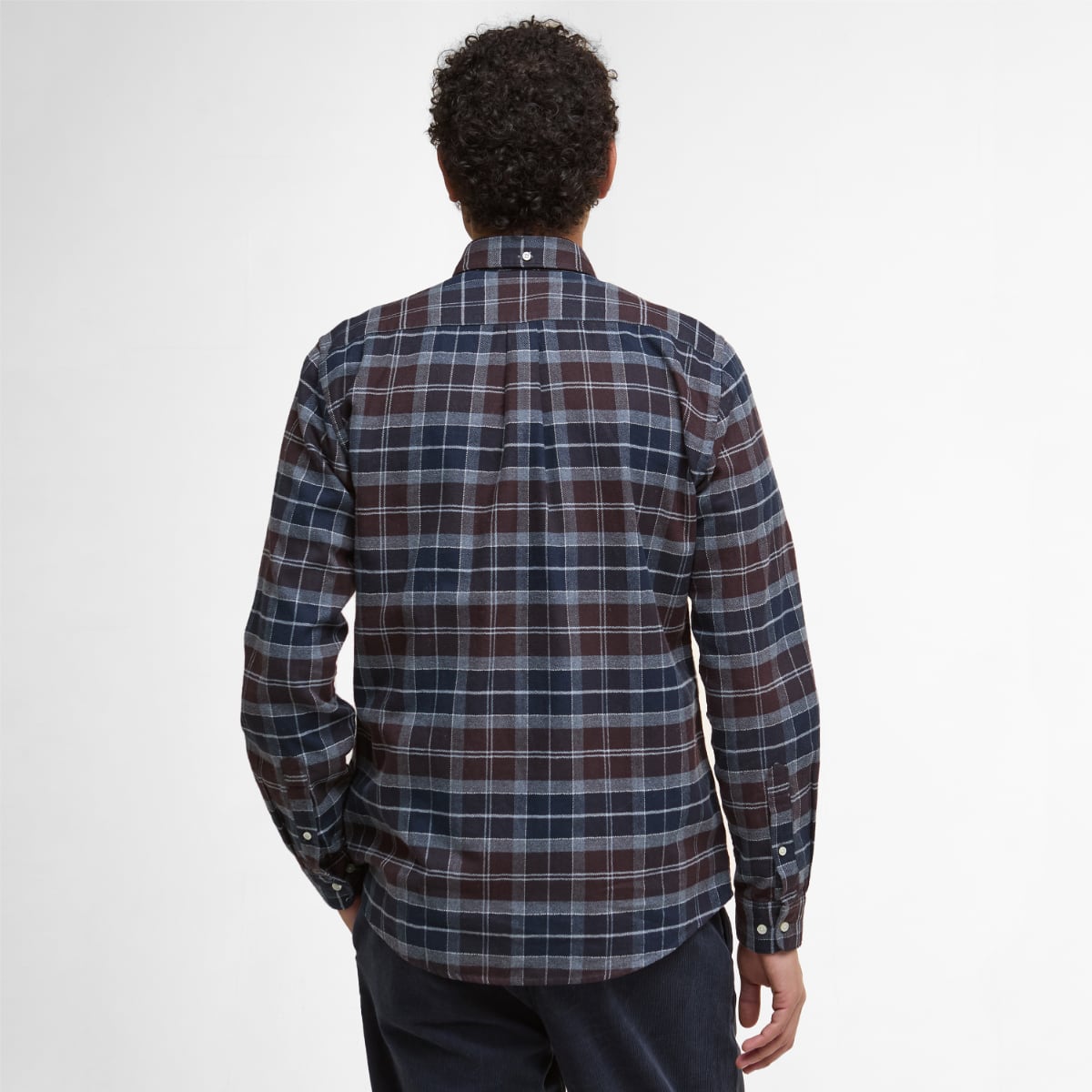 Barbour Kyeloch Tailored Fit Men's Shirt | Midnight Oak