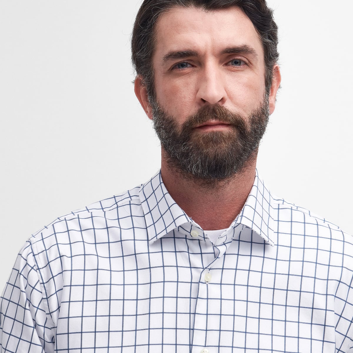 Barbour Hanstead Country Active Long-Sleeve Regular Fit Men's Shirt | Blue