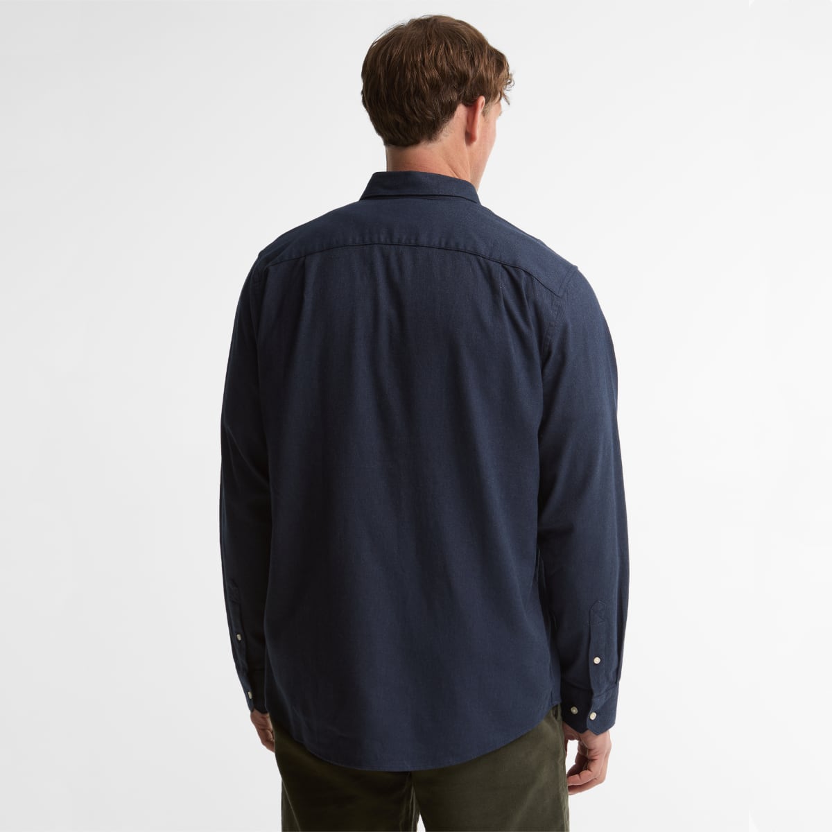 Barbour Sparrowhill Regular Fit Men's Shirt | Navy