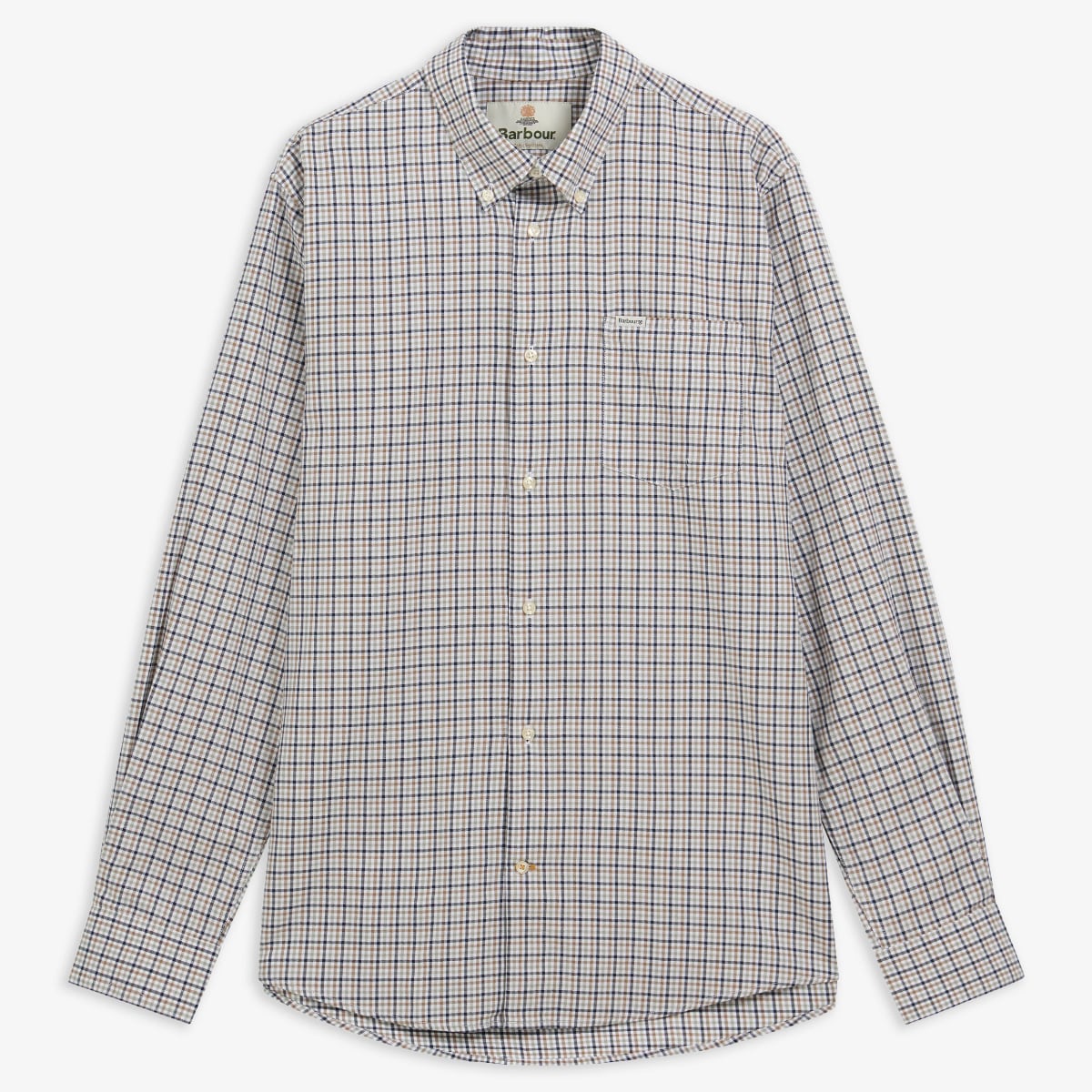 Barbour Farmtown Regular Fit Men's Shirt | Navy