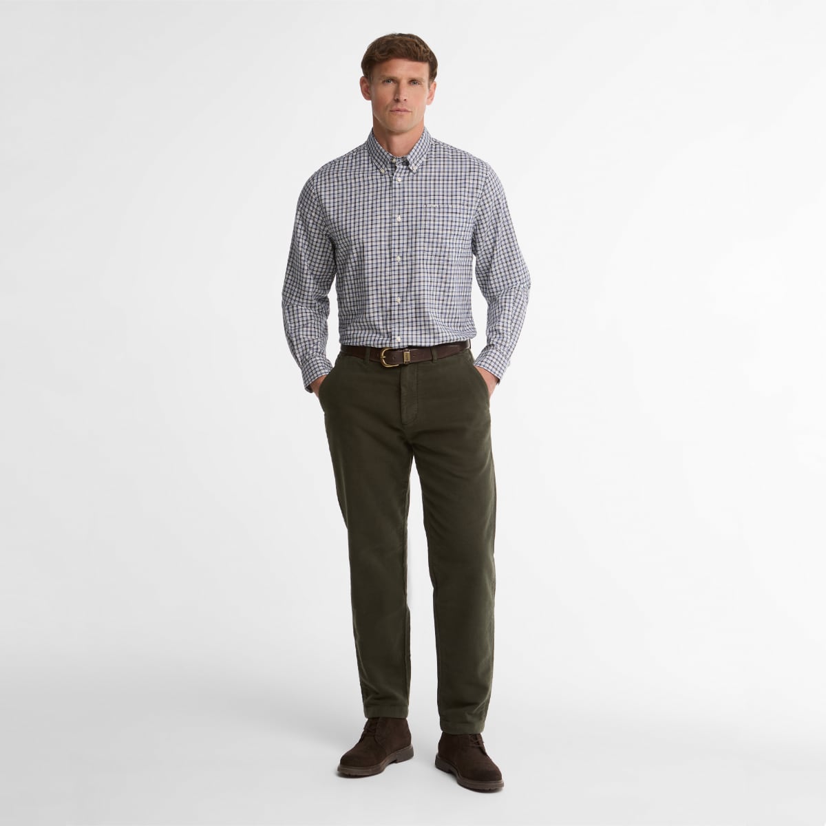 Barbour William Regular Fit Men's Shirt | Navy