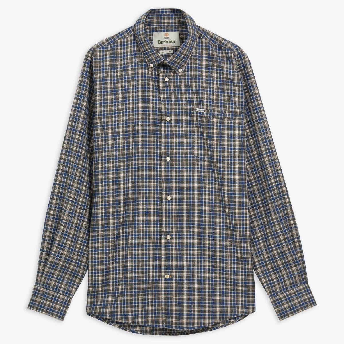 Barbour Dishford Regular Fit Men's Shirt | Olive
