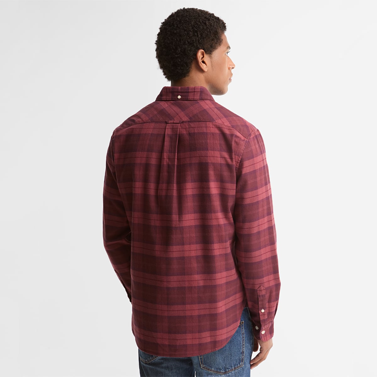 Barbour Mineral Authentic Fit Men's Shirt | Crimson Heather