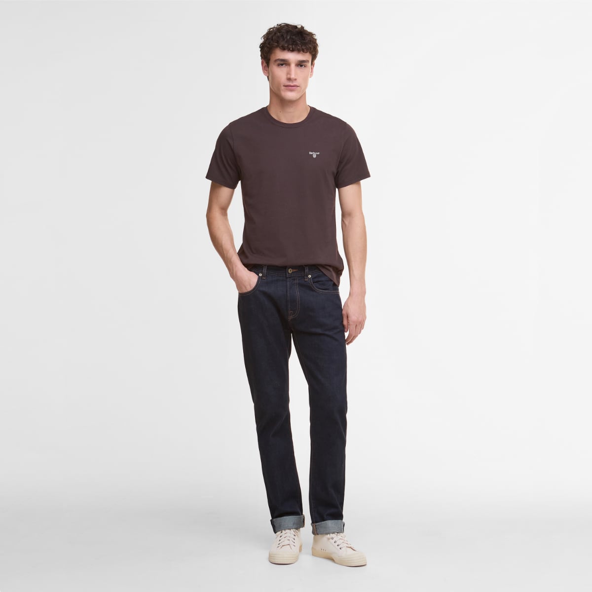 Barbour Men's Sports T-Shirt | Dark Oak