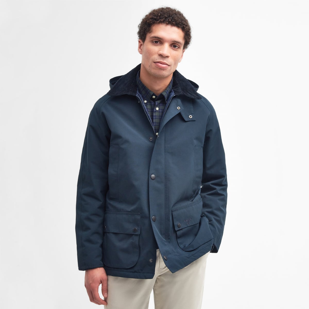 Barbour Winter Ashby Waterproof Men's Jacket | Navy